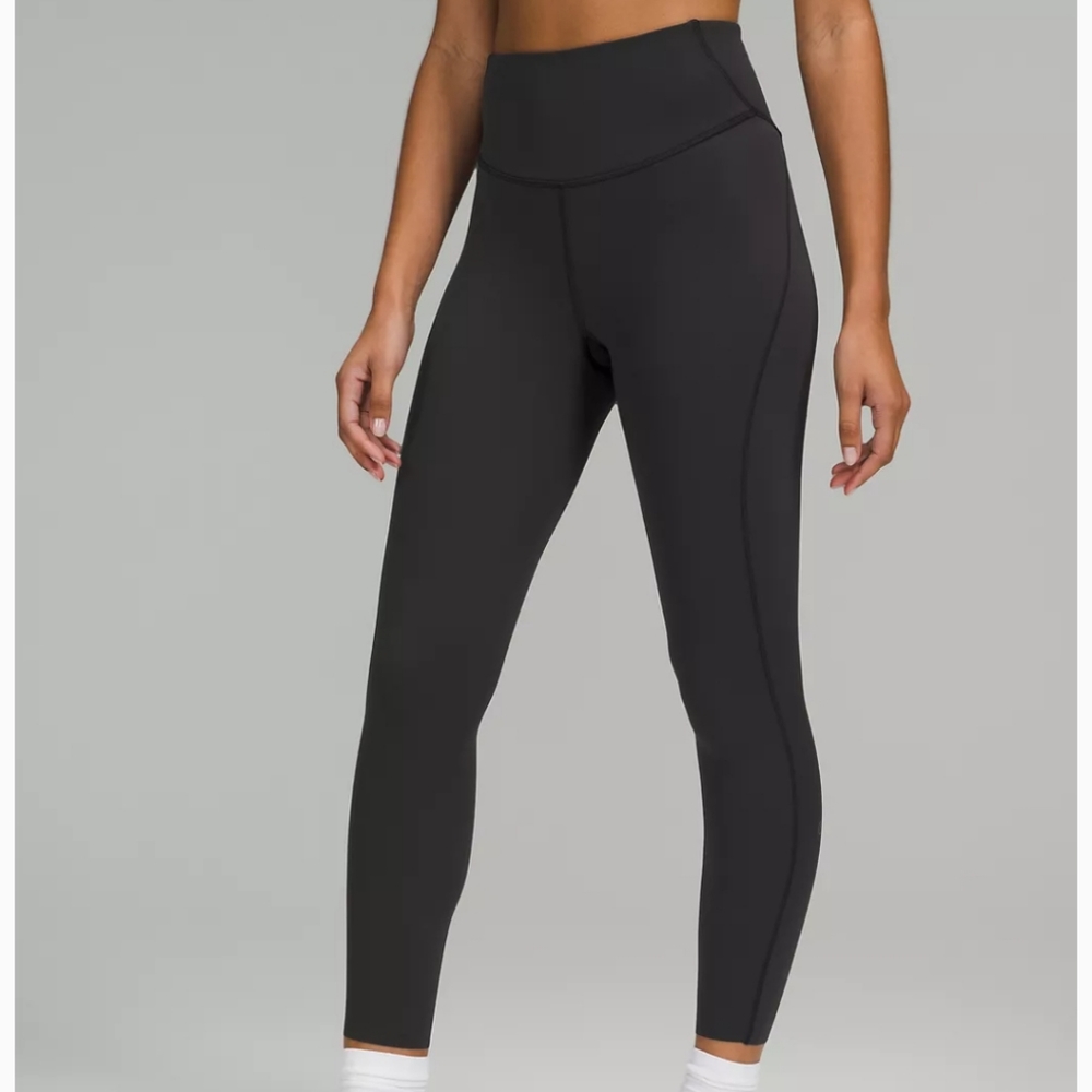 Lululemon base pace brushed 25" sz 4